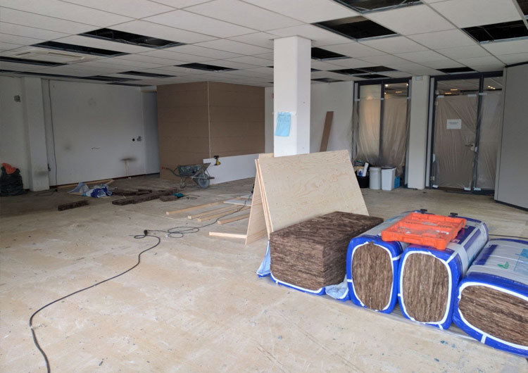 2017: Verbouwing kantine en ESD-ruimte aan de Stolwijkstraat in Rotterdam