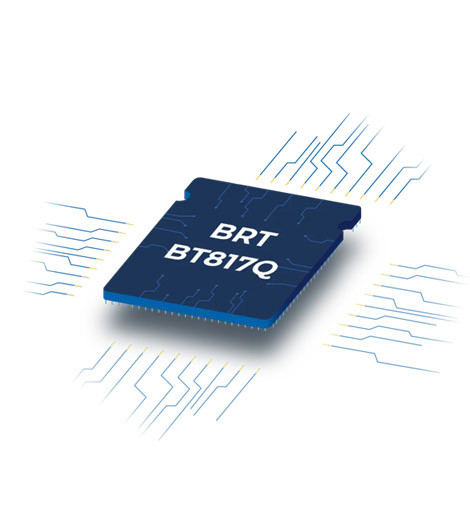 Display with BT817Q graphics controller