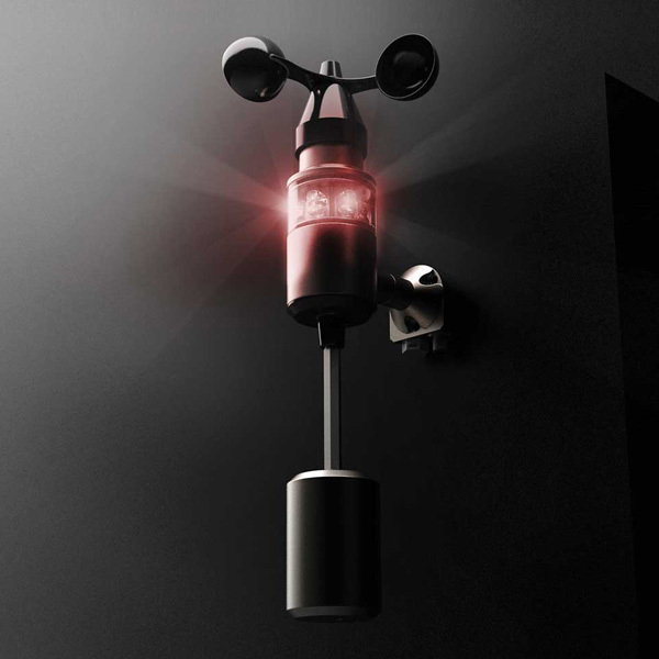 Wind sensor with durable technology for all weather conditions